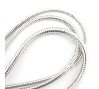 300cm 304 Stainless Steel Corrugated Pipe - Flexible Wire Line Cable Sleeve Conduit Protector for DIY Projects(6x8mm)