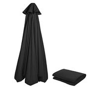 300cm Banana Parasol Canopy Replacement for 8 Arm Cantilever Hanging Parasol Large Garden Beach Umbrella with Thick & Fabric 30+ Anti ultraviolet Protection