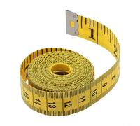 300cm double sided soft tailor tape measure 120 inch with metal ends black print on multicolor flexible PVC tape for accurate sewing measurements