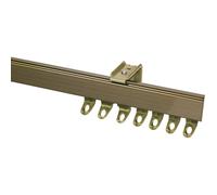 (300cm) Fineline Antique Brass Aluminium Bendable Track