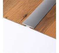 300CM Floor Transition Strip, Self Adhesive Flooring Transitions Laminate 4CM Wide Flat Divider, Door Vinyl Edge Trim for Tile, Wood, Laminate Joins Gap
