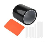 300cm Protective Bike Frame Tape Made from PVC and PMMA, Carbon Fiber Pattern Finish, 0 6mm Ultra Thin Composite to Fit Curved Surfaces Without Damage (5K Carbon Pattern)