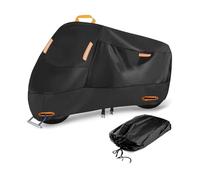 300D Oxford Motorbike Cover for Zontes G1 125 ZT125 G1 ZT125U ZT 125 U ZT 310R 310X ZT310R, Scooter Moped Rain Dust Cover Motorbike Cover Waterproof Outdoor with Reflective Strips Lock-Holes
