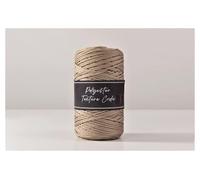 300G 1PC 2MM Polyester Woven Yarn Crochet Thread Rug for Hand Made Bags Hats for Knitting, Crochet and Crafts(0NO.2 Natural)