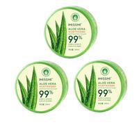300g Aloe Vera Skin Gel, Multi-Purpose Moisturising Cream, Calming After-Sun Repair for Irritated & Dry Skin, Paraben-Free (3PCS)