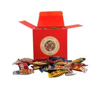 300g Bright Red Box of Toxic Waste and Nuclear Waste Super Sour Sweet Mix