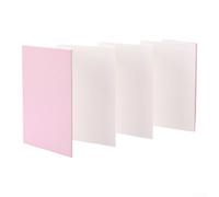 300g Cotton Sketchbook Accordion Fold 19x13cm Fine Texture(Pink)