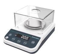 300g Electronic Analytical Balance, High Precision Lab Scale 0.001g Accuracy, Electromagnetic Sensor, for Jewelry, Medicinal Materials