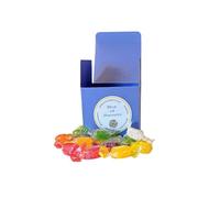 300g Galactic Blue Box of Hard Boiled Fruit Drop Sweet