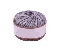 300g Mercerized Cotton Lace Yarn - 100% Pure Cotton, Section Dyed, Colorful Crochet Thread for Hand-Knitting Summer Shawls and Knitwear(30color)