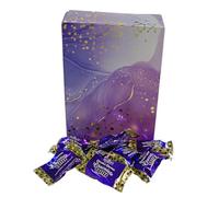 300g Rectangular Box Starlight Lilac Pattern of Walkers Double Dipped Chocolate Toffee