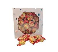 300g Square Star Patterned Box of Walkers Nutty Brazil Toffee