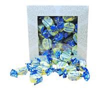 300g Square Window Ivory White Pattern Box of Walkers English Creamy Toffee