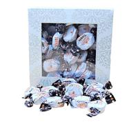 300g Square Window Ivory White Pattern Box of Walkers Treacle Dabs Toffee