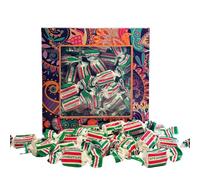 300g Square Window Paisley Pattern Box of Spearmint Chews