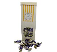 300g Tin Tied White Bag of Walkers Milk Chocolate Eclairs Toffee