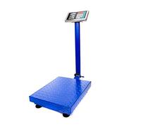 300kg/100g Commercial digital electronic computing platform scale scales postal shop INDUSTRIAL SCALES Weight 300KG Capacity UK Blue