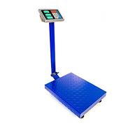 300KG/100G Heavy Duty Folding Scales - LCD Digital Platform Scale Weighing Platform Scale Postal Scales Folding Floor Digital Scale for Postal Luggage Shipping Mailing Package