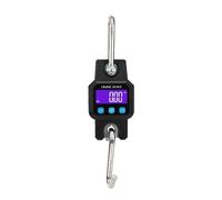 300kg/50g Bluetooth Crane Scale, Rechargeable Digital Hanging Hook Scales, Electronic Weight USB Stainless Steel Heavy Duty Weight for Garage Farm(Black)