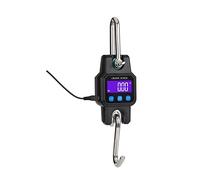 300kg/50g Compatible Crane Scale Rechargeable Portable Hanging Industrial Hook Scales Stainless Steel(Blu)