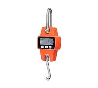300kg Electronic Crane Scale - DIY Weighing Tool with Stainless Steel Hook, LCD Digital Hanging Scale for Industrial, Construction, Travel, Market (ge 1)