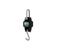 300kg High Precision Crane Scale Portable Electronic Stainless Steel Hook Hanging Scale LCD Digital Industrial Scales Kg/Lb/N Craftsmen or Workers(Nero)