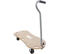 300kg Wooden Hand Dolly Trolley Cart Furniture Moving Platform Mover with Handle