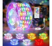300LEDs Fairy Lights Plug in, 30M/100FT String Light with Remote, 150 Lighting Modes, Timer, 24 RGB Colors+Warm White Color Changing Twinkle Lights for Bedroom Trees Garden Party Wedding DIY Décor