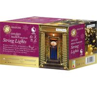 300LEDs Multifunction Timer String Fairy Lights 30M Indoor/Outdoor Decorations Shatchi Yellow One Size