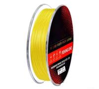 300M For BRAIDED PE Fishing Line with 8 Strand Design for Efficient Energy Transfer and Responsive Hook Setting (Yellow-4.0/50LB)