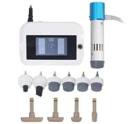 300mj Shockwave Therapy Machine, Chiropractic + Shock Wave Equipment for Home Use, with 10 Working Heads, 16 Operating Modes, Adjustable Frequency, for Tennis Elbow Injuries Pain Relief, ED Treatment