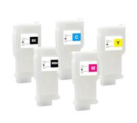 300ML 5Color Refillable Ink Cartridge PFI-8120 PFF-8320 Compatible With TM5200 TM5205 TM5300 TM5305 Printers No Chip Required