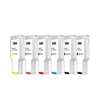 300ML 746XL Ink Cartridge P2V82A P2V83A P2V80A P2V78A Color for HP746 DesignJet Z6 Z9 Printer 746 ink box(6color 1set)