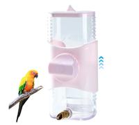 300ml Automatic Bird Water Dispenser, Adjustable Height Bird Water Feeder, Visible Cage Feeder with Screw buckle for Parrot Lovebirds Canary Finch Style 2Bird