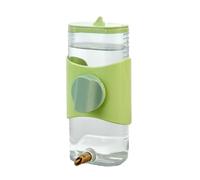 300ml Bird Water Bottle Hangable Cage Water Dispenser Drinker Parrot Small Pet Drinking Pin Type Bird Feeder Dispenser For Cage Outdoor Large Hanging