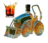 300ML Car Shape Whiskey Decanter, 3D Creative Car Theme Empty Wine Bottles, Art Statue Figurine Ornament Accessories for Home Bar Drinking Party Decor #11