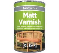 300ML Clear Varnish Tin Paint Factory Interior Exterior Matt Finish