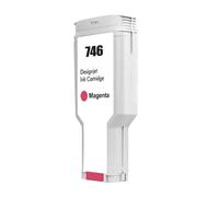 300ML Compatible Ink Cartridge Compatible With HP746 HP746XL P2V82A P2V83A P2V80A P2V78A Compatible With DesignJet Z6 Z9 Printer(746-M)