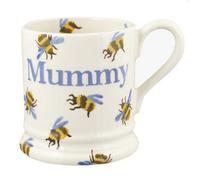 300Ml Emma Bridgewater Bumblebee Mummy Half Pint Mug, Ceramic