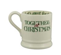 300Ml Emma Bridgewater Christmas Toast Best Of Friends Half Pint Mug, Ceramic