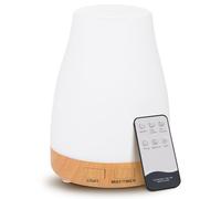 300ML Essential Oil Diffuser, Remote Control Aromatherapy Diffuser with 7 LED Light Colors, Adjustable Mist Mode and Waterless Auto-Off Oil Diffusers Humidifier, Diffusers for Home Bedroom Yoga Sleep