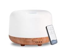 300ML Essential Oil Diffuser,Remote Control Aromatherapy Diffusers Humidifier with Adjustable Mist Mode & Waterless Auto-Off and 7 LED Light Colors for Bedroom,Office,Trip Yoga, SPA, Baby