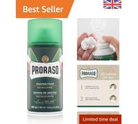 300ml Eucalyptus & Menthol Shaving Foam for Effortless Gliding and Smoothness