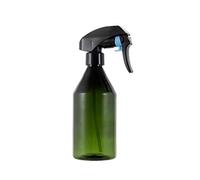 300ML Fine Spray Nozzle Bottle Empty Refillable Sports Water Container for Gym Outdoor Activities (Green, One Size)