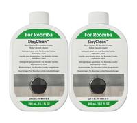 300ml Floor Cleaner Compatible With Roomba Combo Plus 405 505 507 4020/ Max 705 707, 400 500 & 700 Series Robot Vacuum Cleaner(2 pcs)