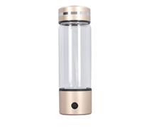 300ml Hydrogen Water Bottle, Hydrogen Water Generator with Ion Water Bottle Improve Water Quality in 3 Minutes, Portable Hydrogen Water Bottle Generator 1200-1400ppb