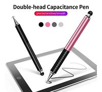 300ml Large Capacity Humidifier with Mute Humidification,Portable Design,Power-off Cover,Universal Touch Screen Stylus Pen for Tablet Phone,Double Head Stylus Pens for Touch Screen (black)