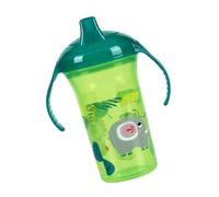 300ml Large Capacity Infant Learning Drinking Cup Cartoon Baby Learn to Drink Water Cup Double Handle for Toddler Training