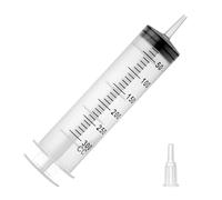 300ml Large Syringe Plastic, Pet Feeding Syringe Sterile Package for Scientific Labs, Measurement, Dispensing, Watering, Refilling