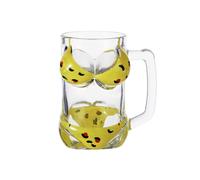 300ML Novelty Bikini Boobs Wine Glass Creative Female Human Body 3D Breasts Cocktail Cup Artistic Large Boob Drinking Glass Art Breasts Home Bar Nightclub party Decoration Mug Souvenir Gift Cup